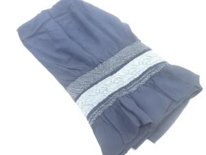 正絹　絞り抽象模様男物兵児帯